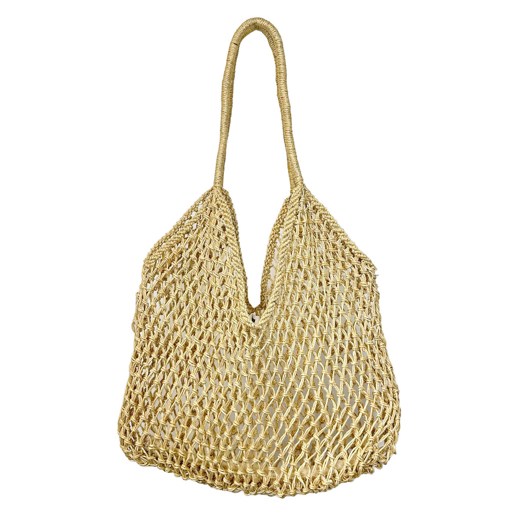 Lucia Open Weave Jute Tote