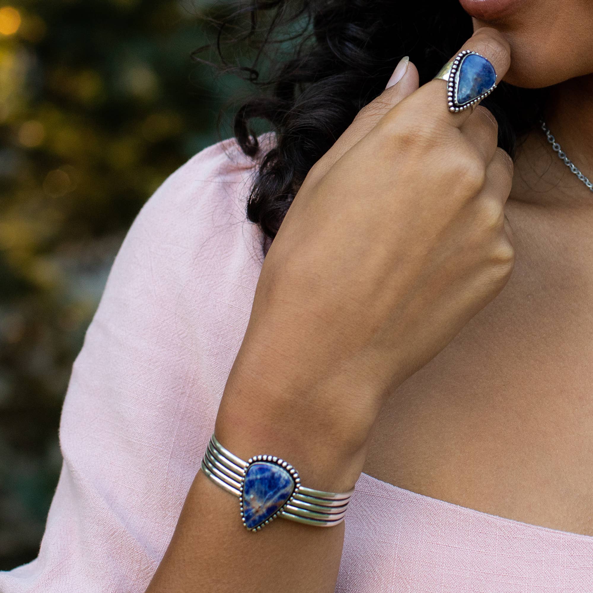 Kashi Semiprecious Stone 24 Cuffs Prepack (no display)