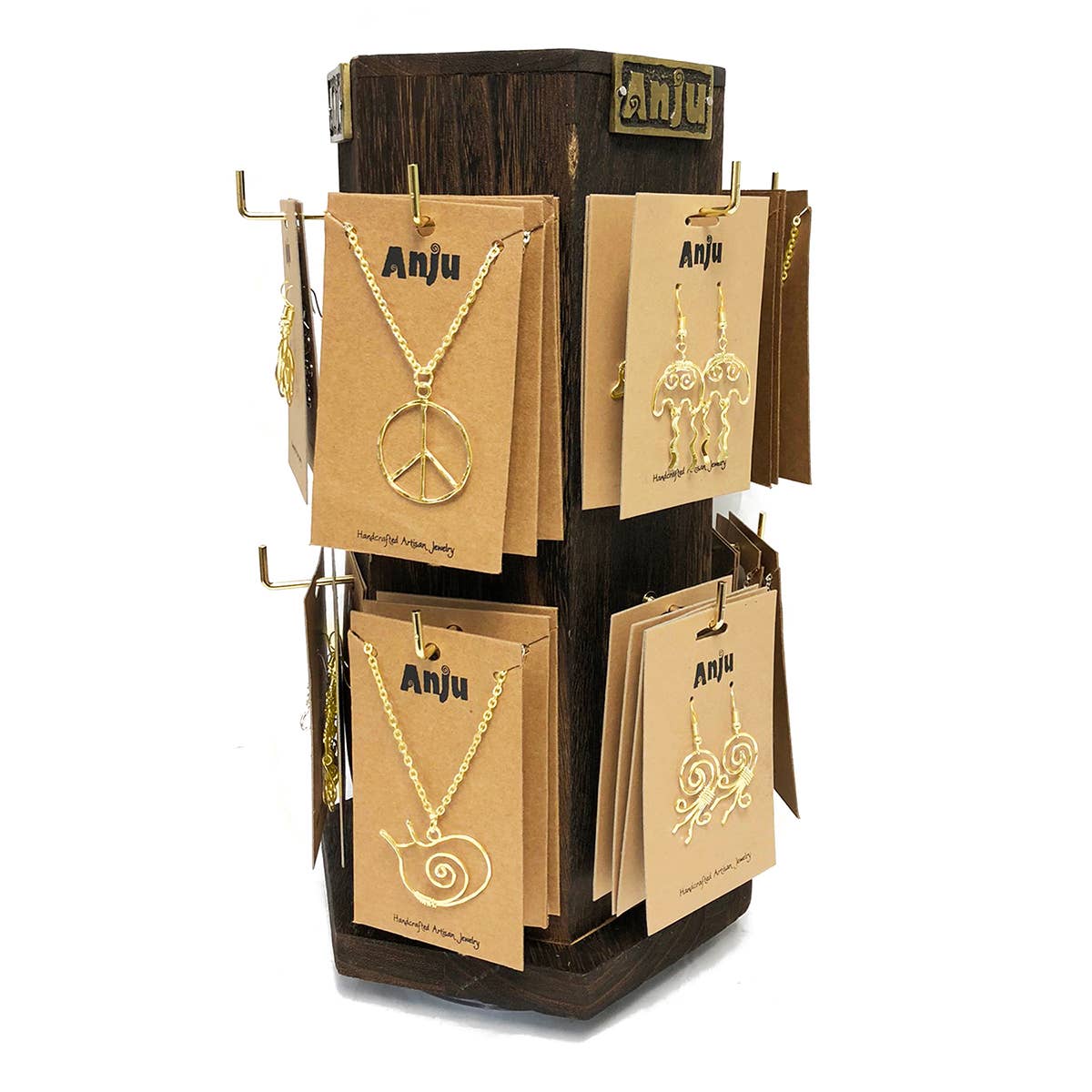 Smaller Size Gold Plated Necklace/Earrings Prepack