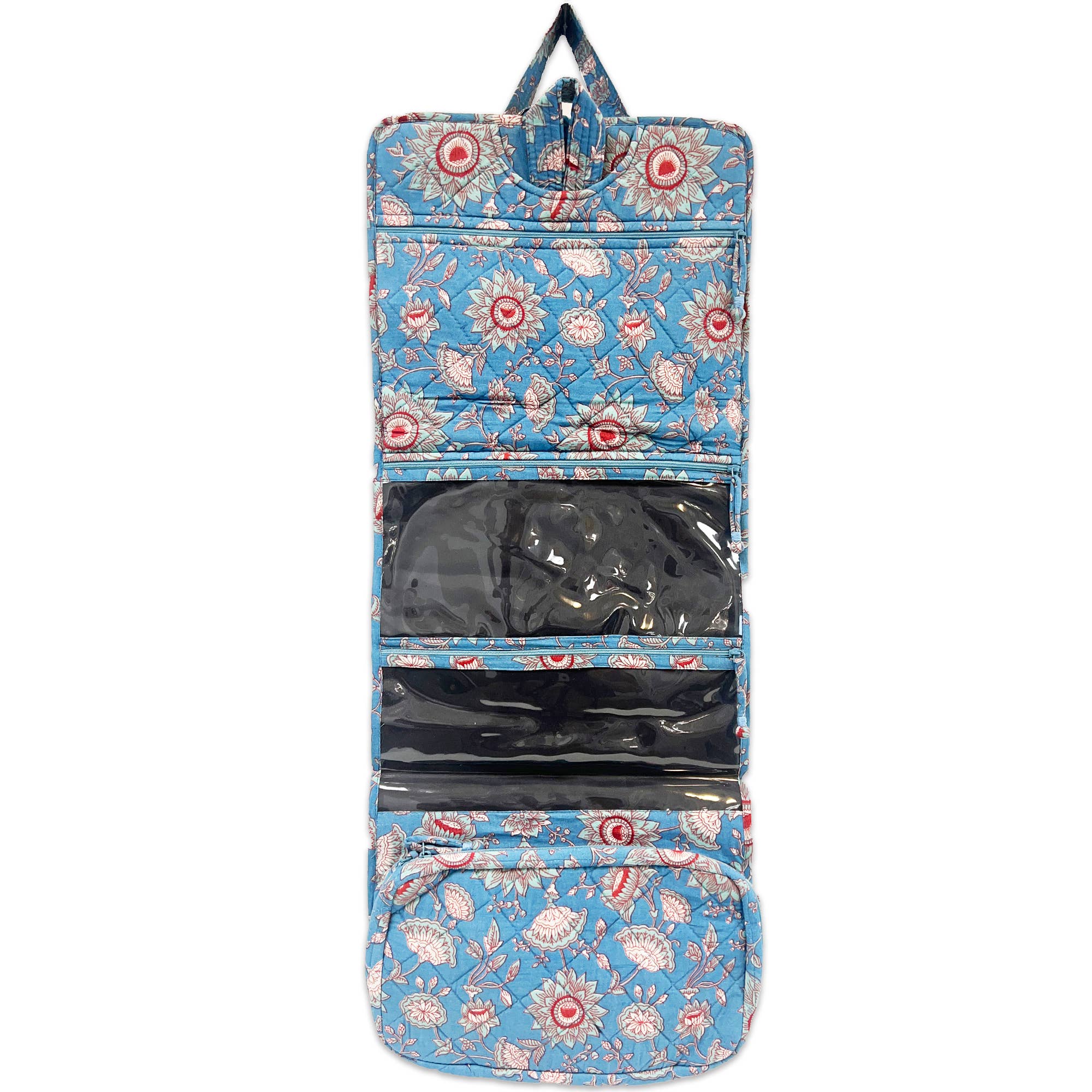 Chippa Sapphire Blooms Folding Travel Kit