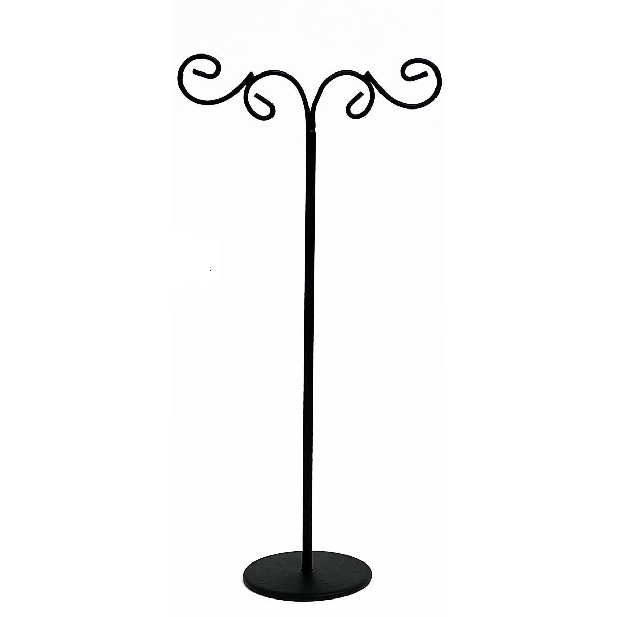 Tall Curved Metal Earring Display - 7.5" Tall