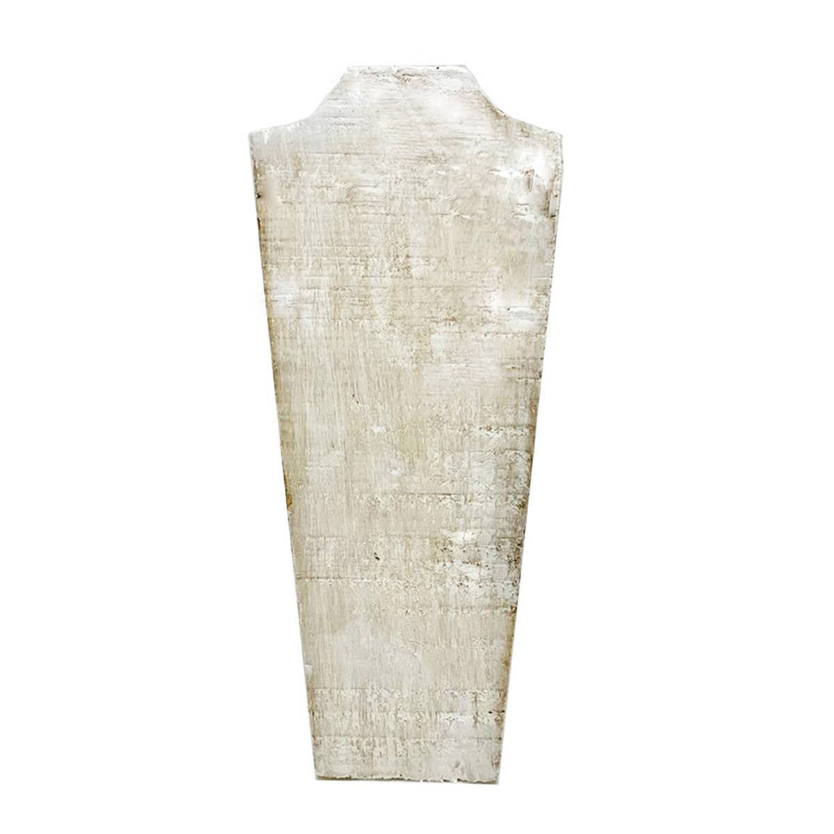 Economy Wooden Necklace Display - White