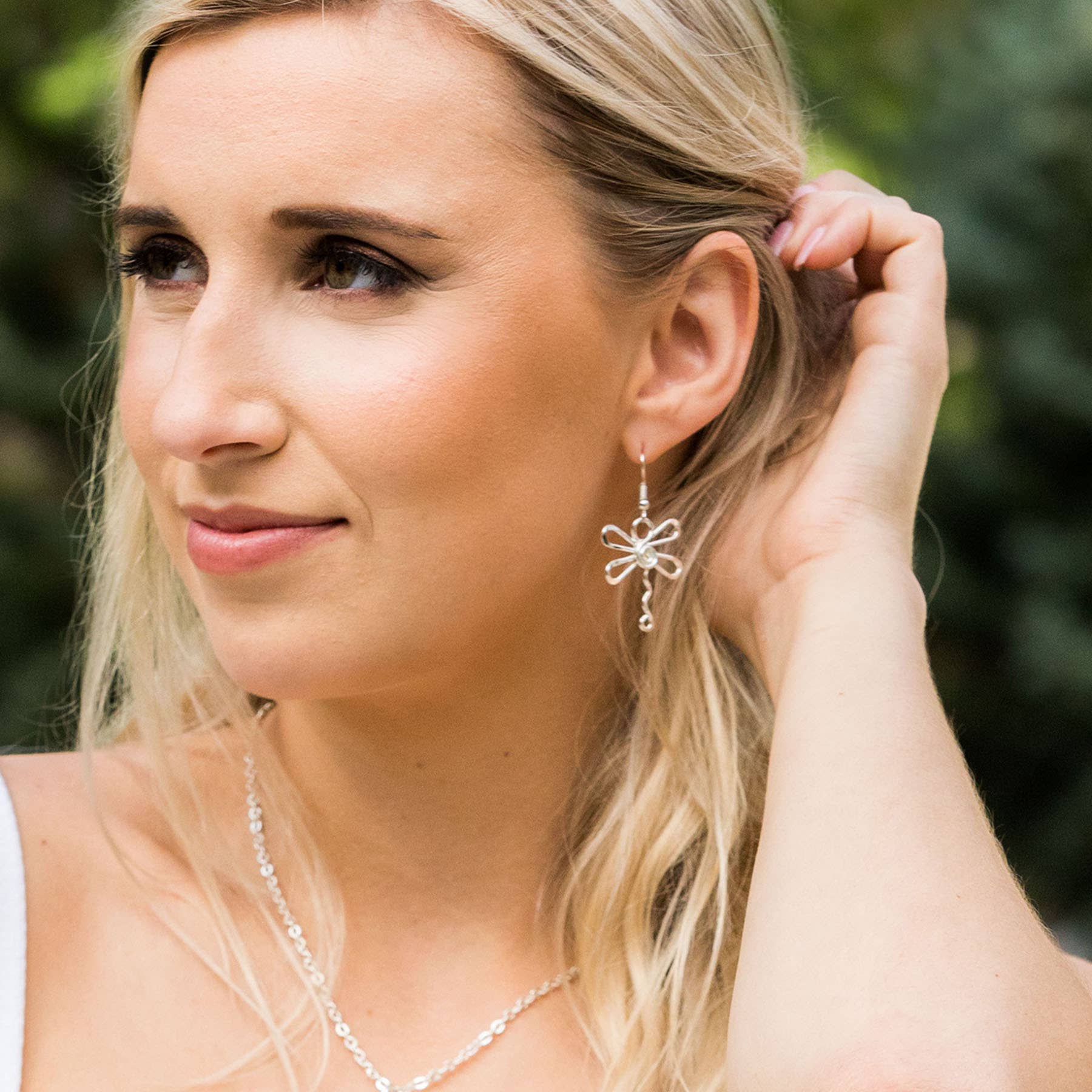 New Smaller Size Silver Earrings Prepack