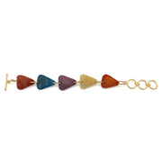 Omala Triangle Beads Link Bracelet