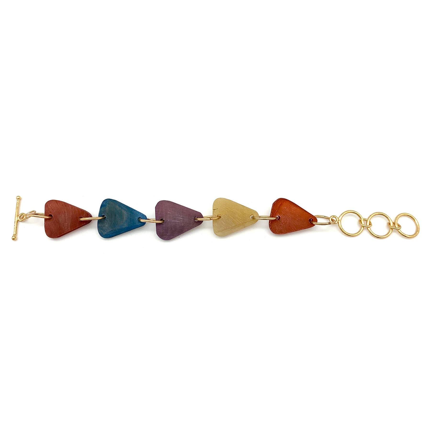 Omala Triangle Beads Link Bracelet