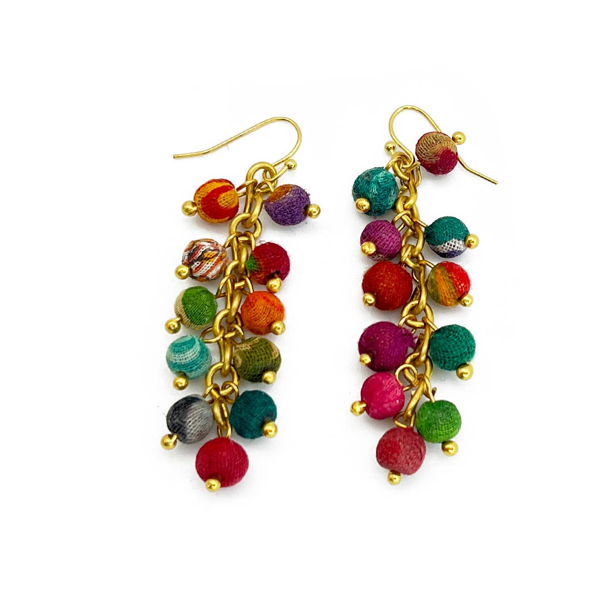 Aasha Waterfall Beaded Earrings