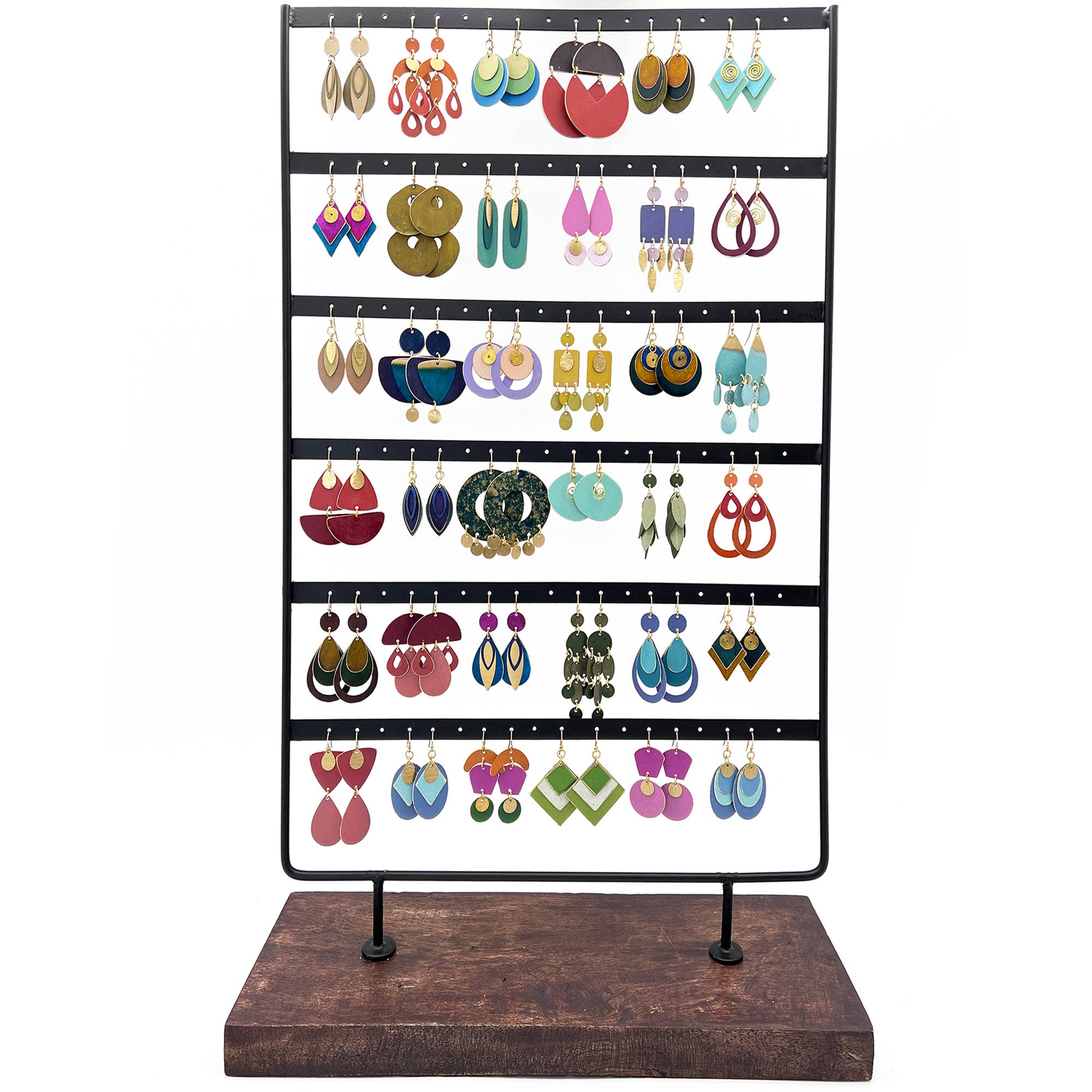 Brass Patina Prepack - 36 Patina Earrings without Display