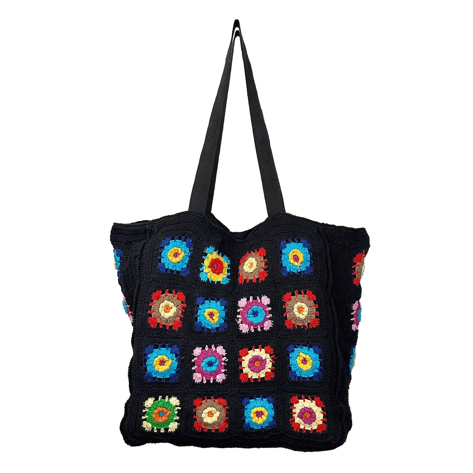 Laya Cotton Crochet Large Tote Bag