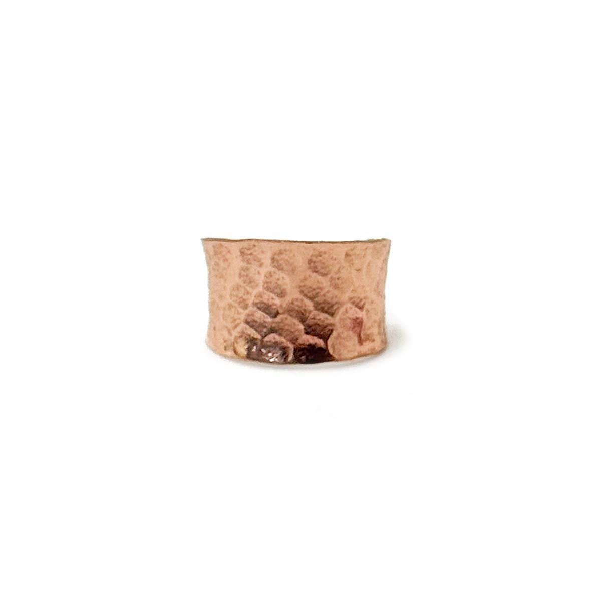 Handcrafted Copper Hammered Ring