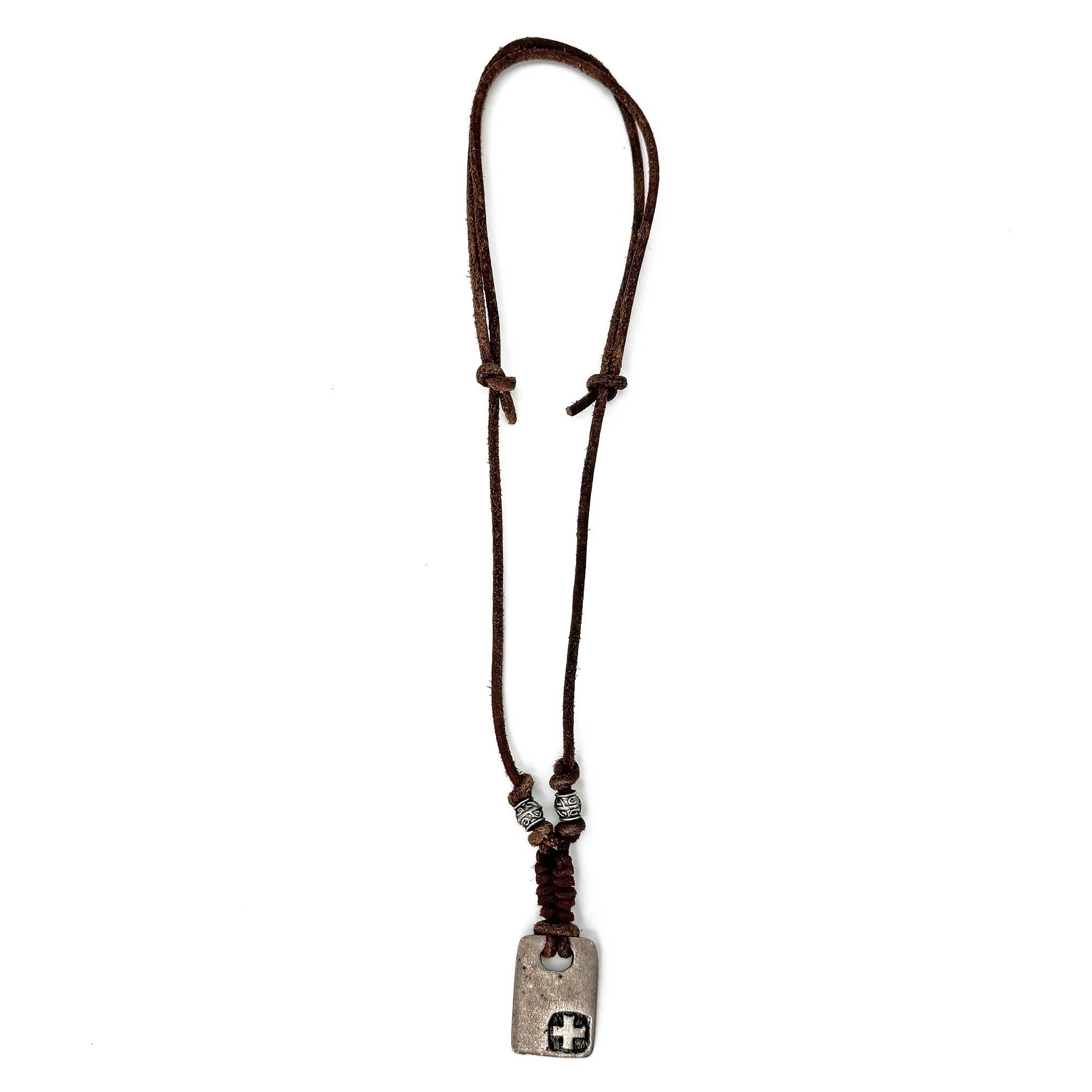 Aadi Cornerstone Cross Necklace