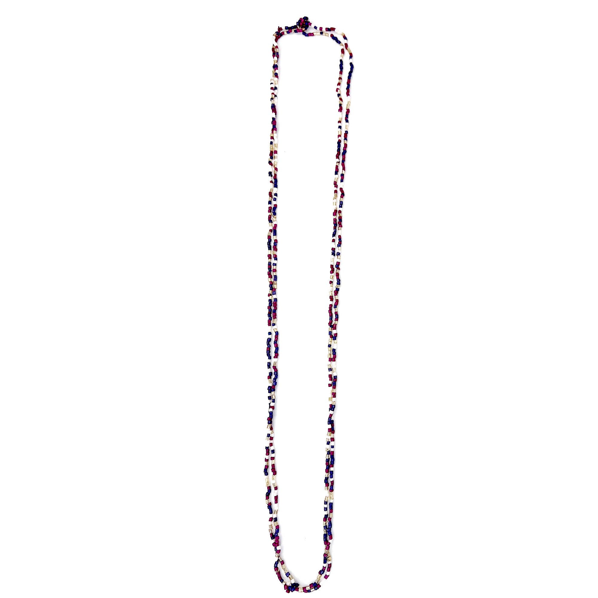12 Seed Bead Necklace Pre-pack with Display