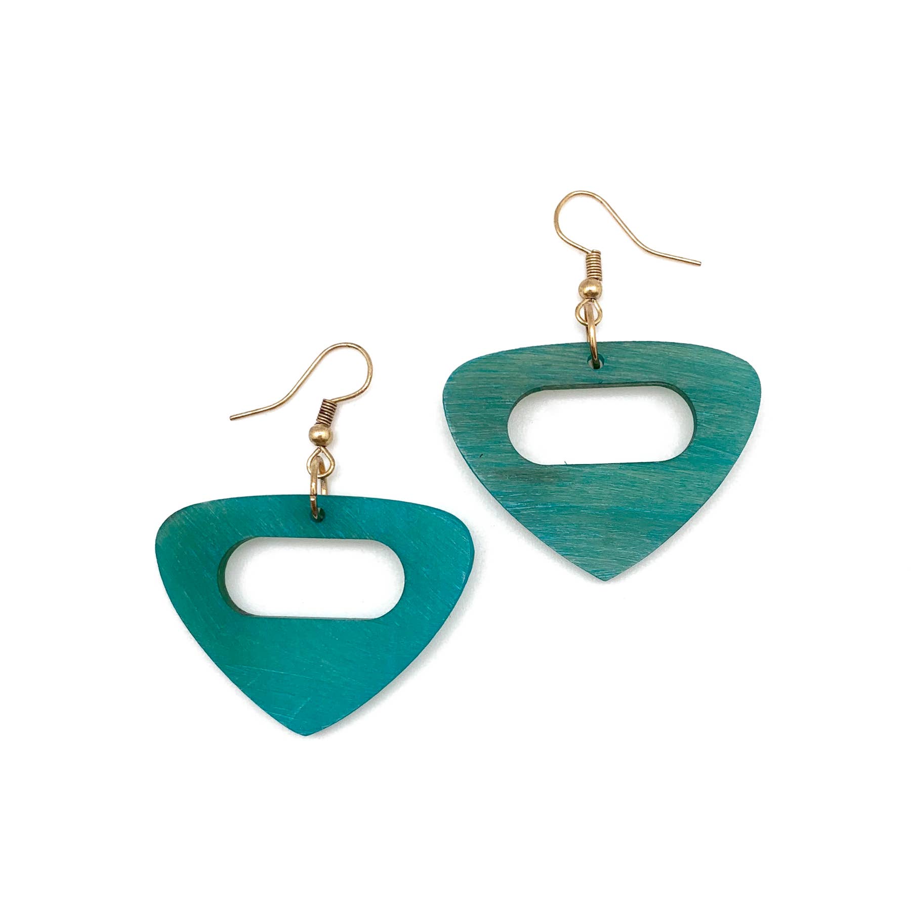 Omala Azure Coast Collection Earrings - Open Triangle