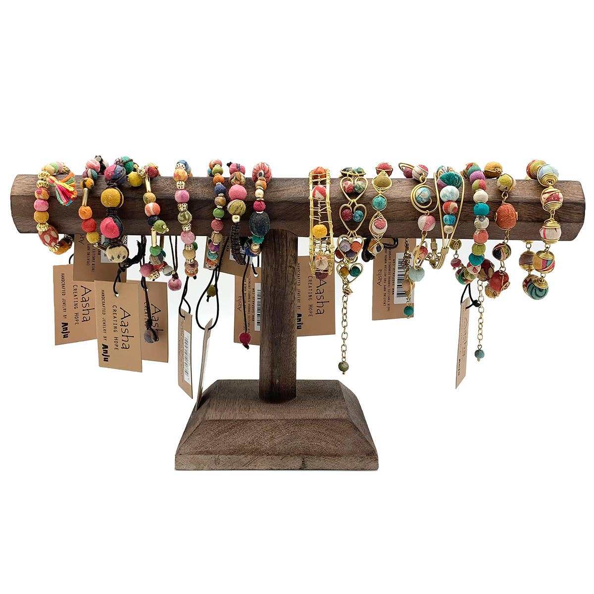 Aasha 16 Beaded Bracelets Prepack (no Display)