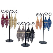 Seed Bead Earring Prepack - 6 Fringe Earrings (no display)