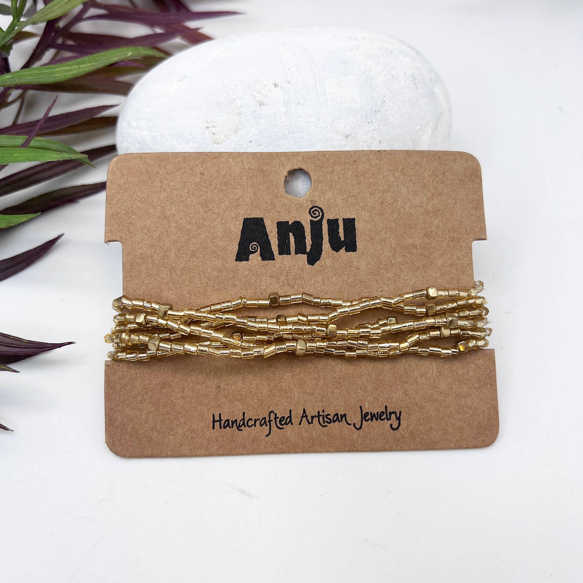 Seedbead Stretchy Bunch Bracelets - Multiple Color Styles