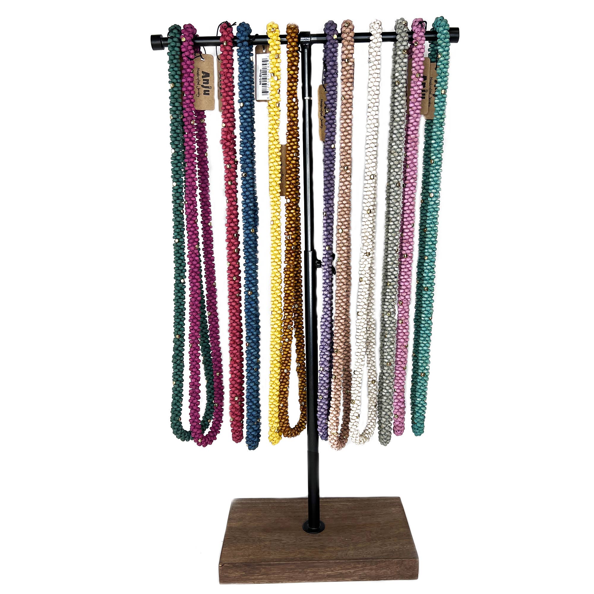 Chromatic Hues Prepack - 12 Rope Necklaces with Display