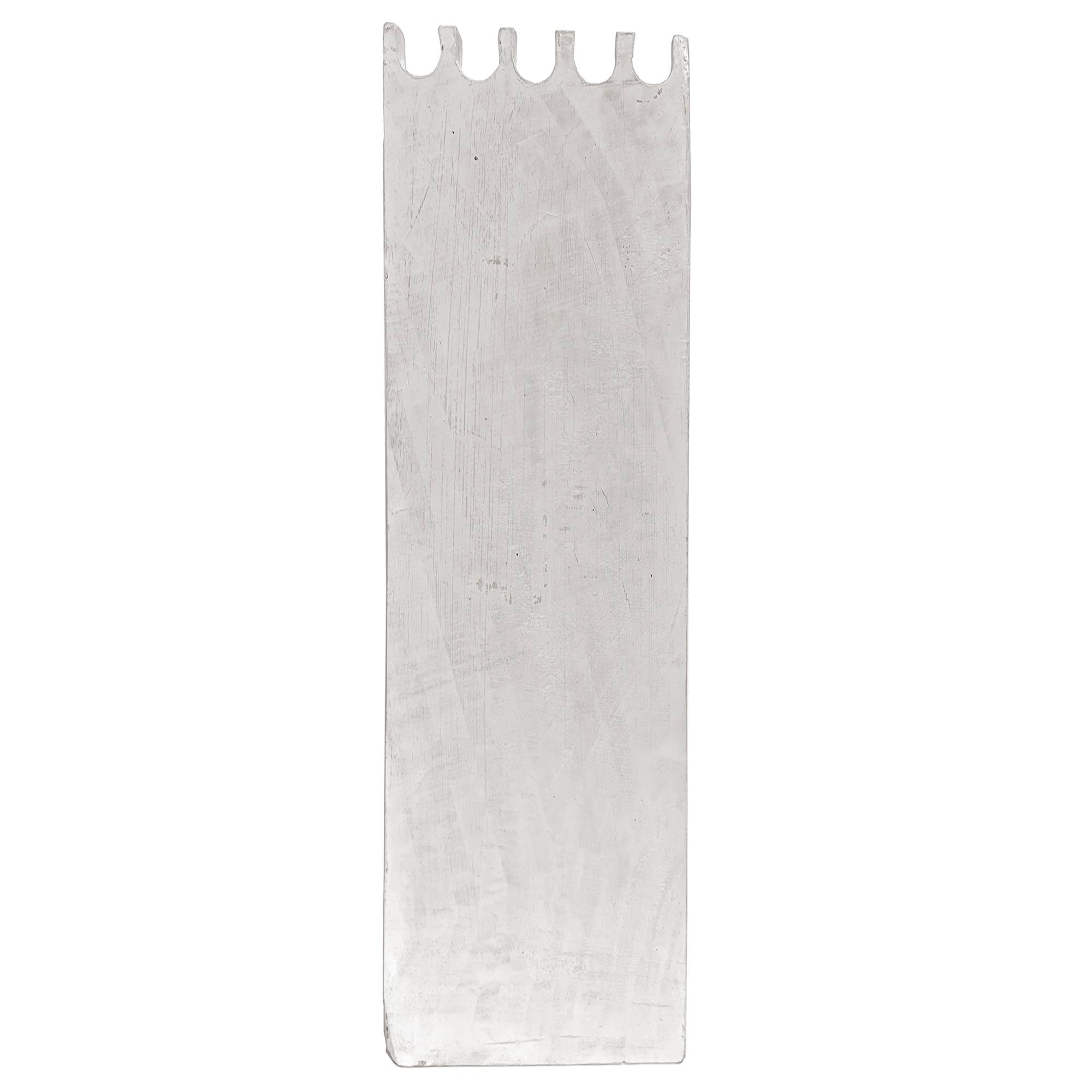 Wooden Necklace Display (White)-20 Inches Tall