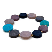 Omala Azure Coast - Stretch Bracelet with Small Circles