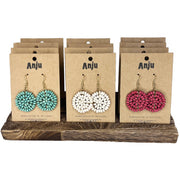 Chromatic Hues Prepack - 12 Circle Earrings with Display