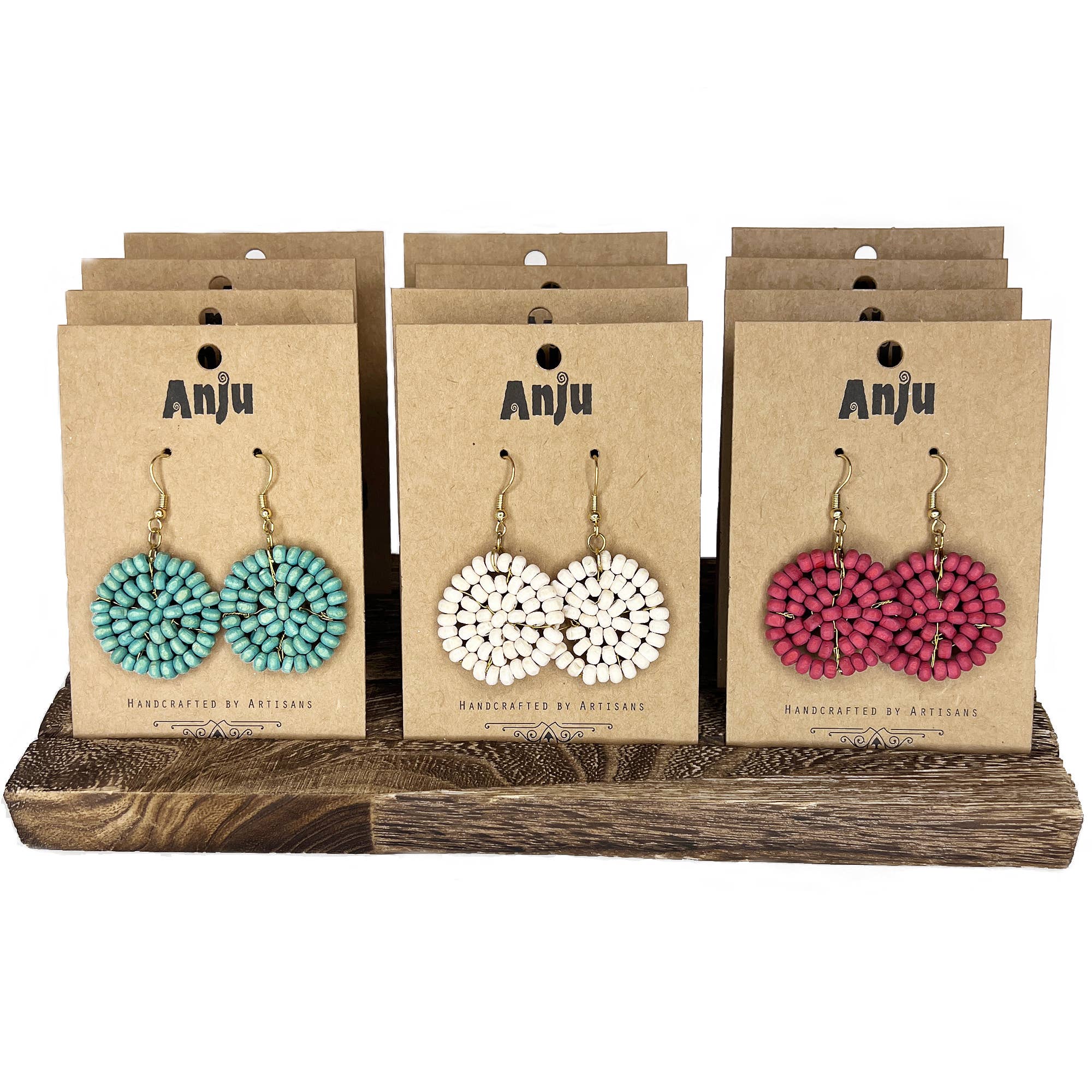 Chromatic Hues Prepack - 12 Circle Earrings with Display