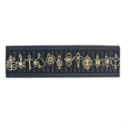 Gold Plated Wire Bangle Prepack with Display