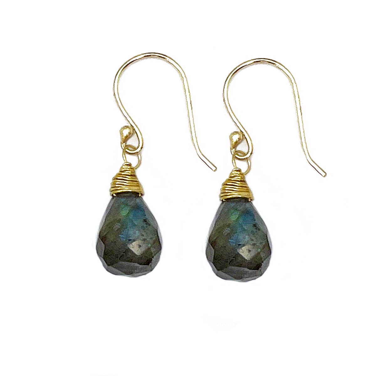 32 Tear-Drop Semi-Precious Stone Earrings Prepack & display