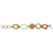 Omala Pleasing Pastels Collection Mixed Link Bracelet