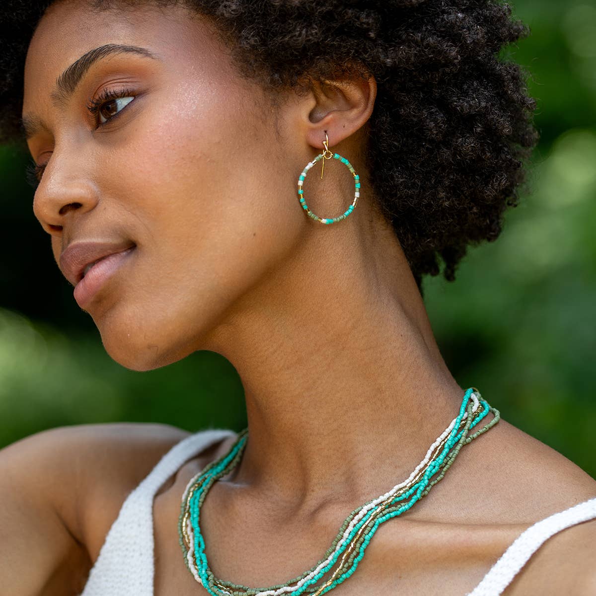 Seed Bead Earring Prepack - 12 Multicolor Earrings