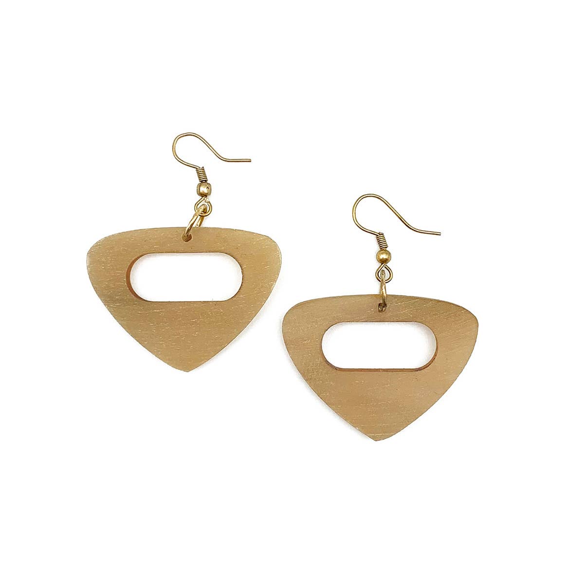Omala Bold & Brash Collection Earrings - Open Triangle