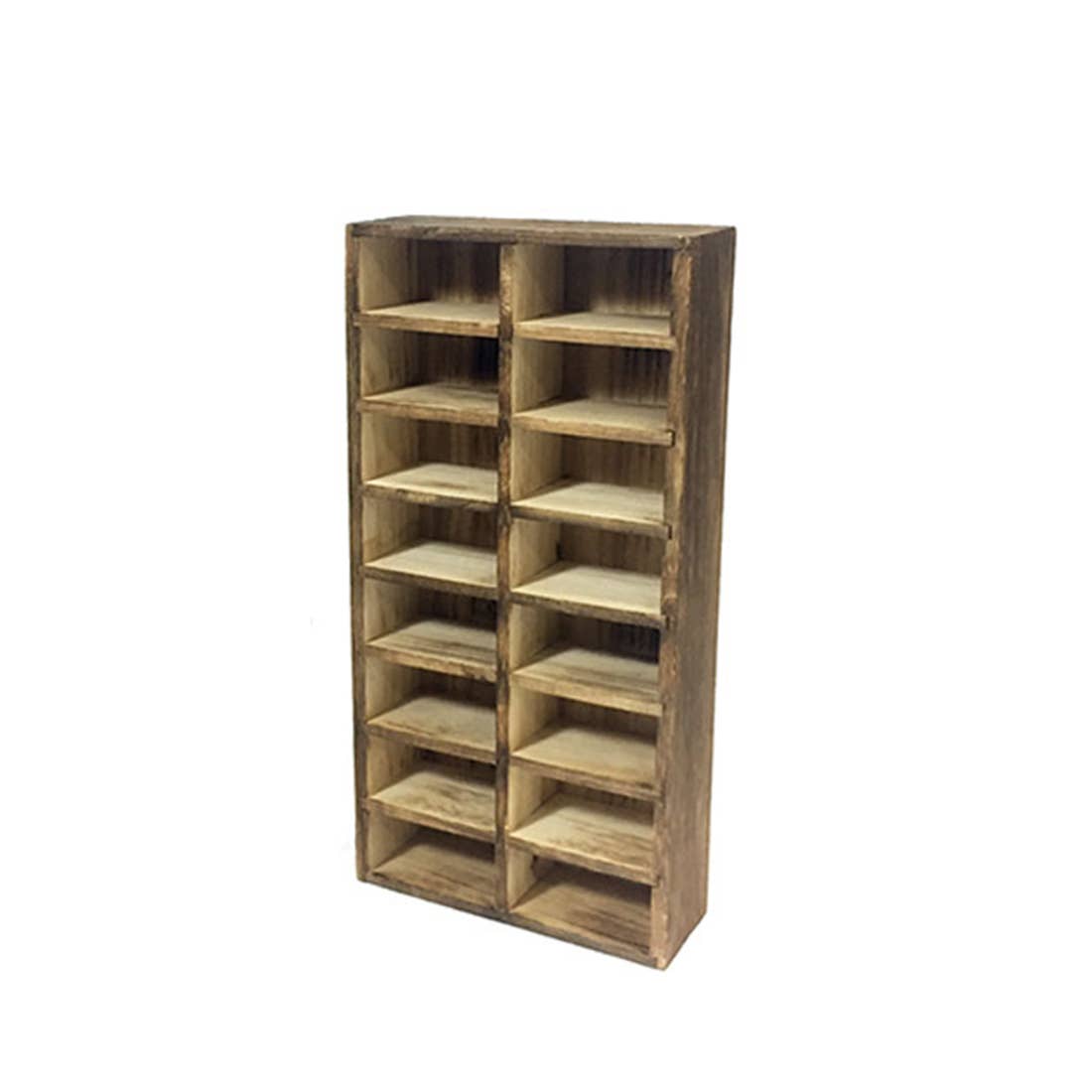 Wooden Tray For Narrow Cuff Bracelets - 16 Sections