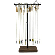 Akriti Metal and Stone Pendant Necklace Prepack (no Display)