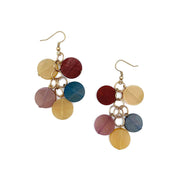 Omala Bold & Brash Collection Earrings - Beaded Cluster