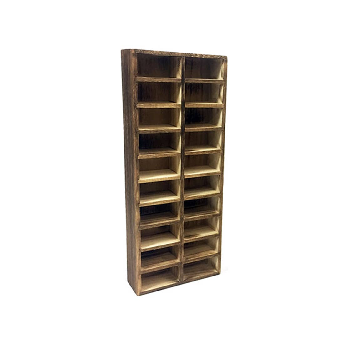 Wooden Tray For Narrow Cuff Bracelets - 20 Sections