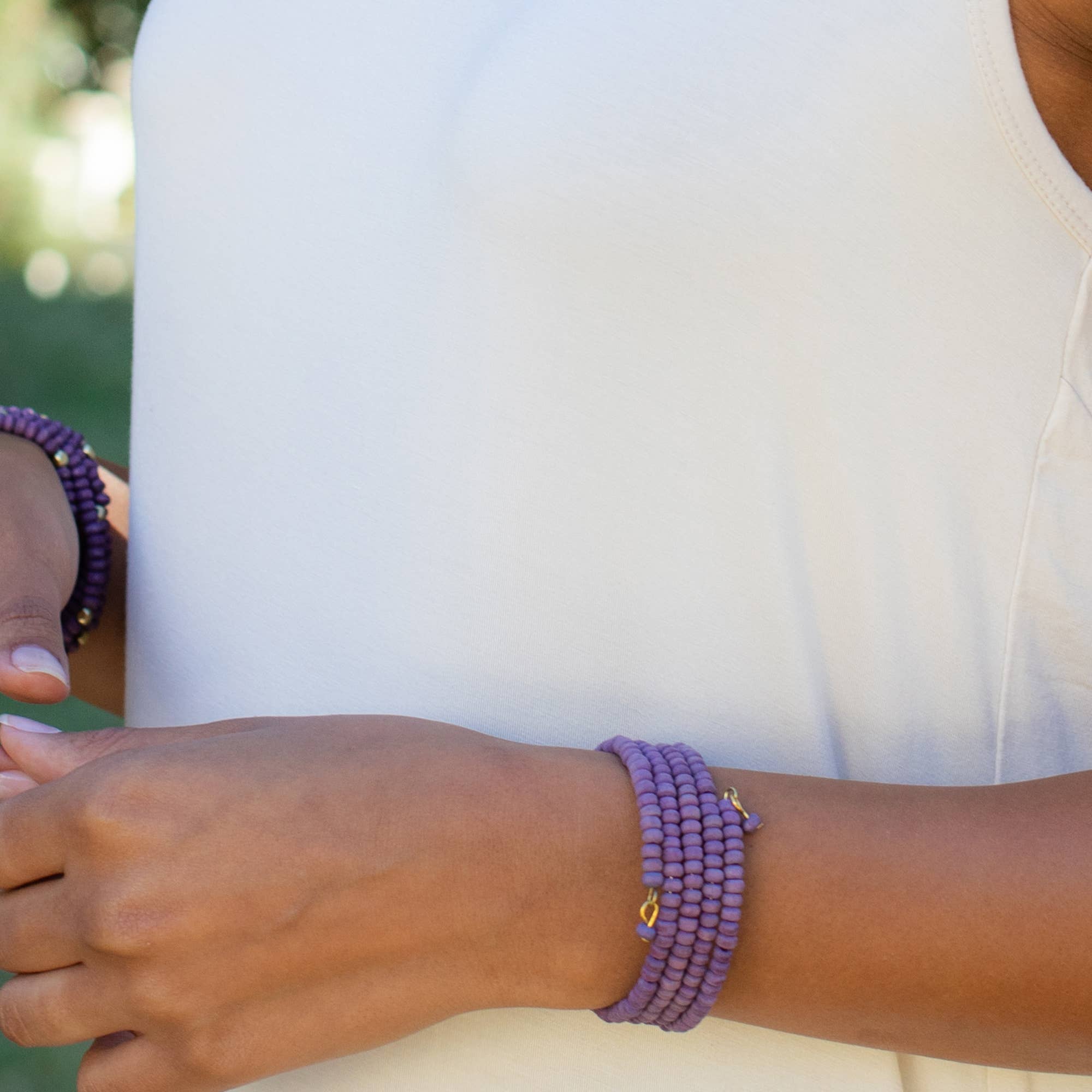 Chromatic Hues Coil Bracelet Prepack With Display