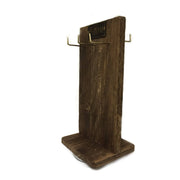 Double Sided Wooden Spinner Display - 3 Hooks on Each Side