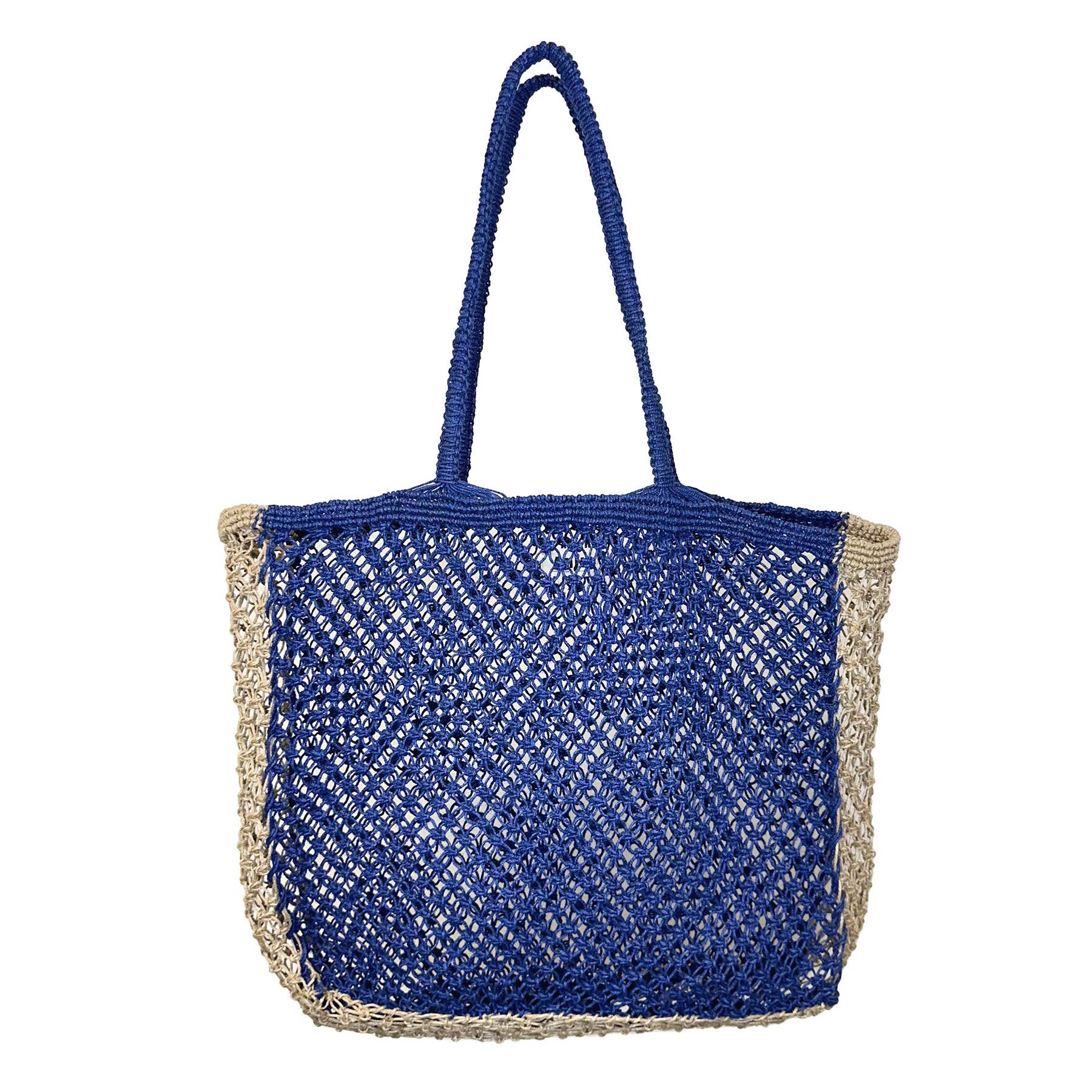 Kai Solid Color handcrafted Beach Bags made with jute
