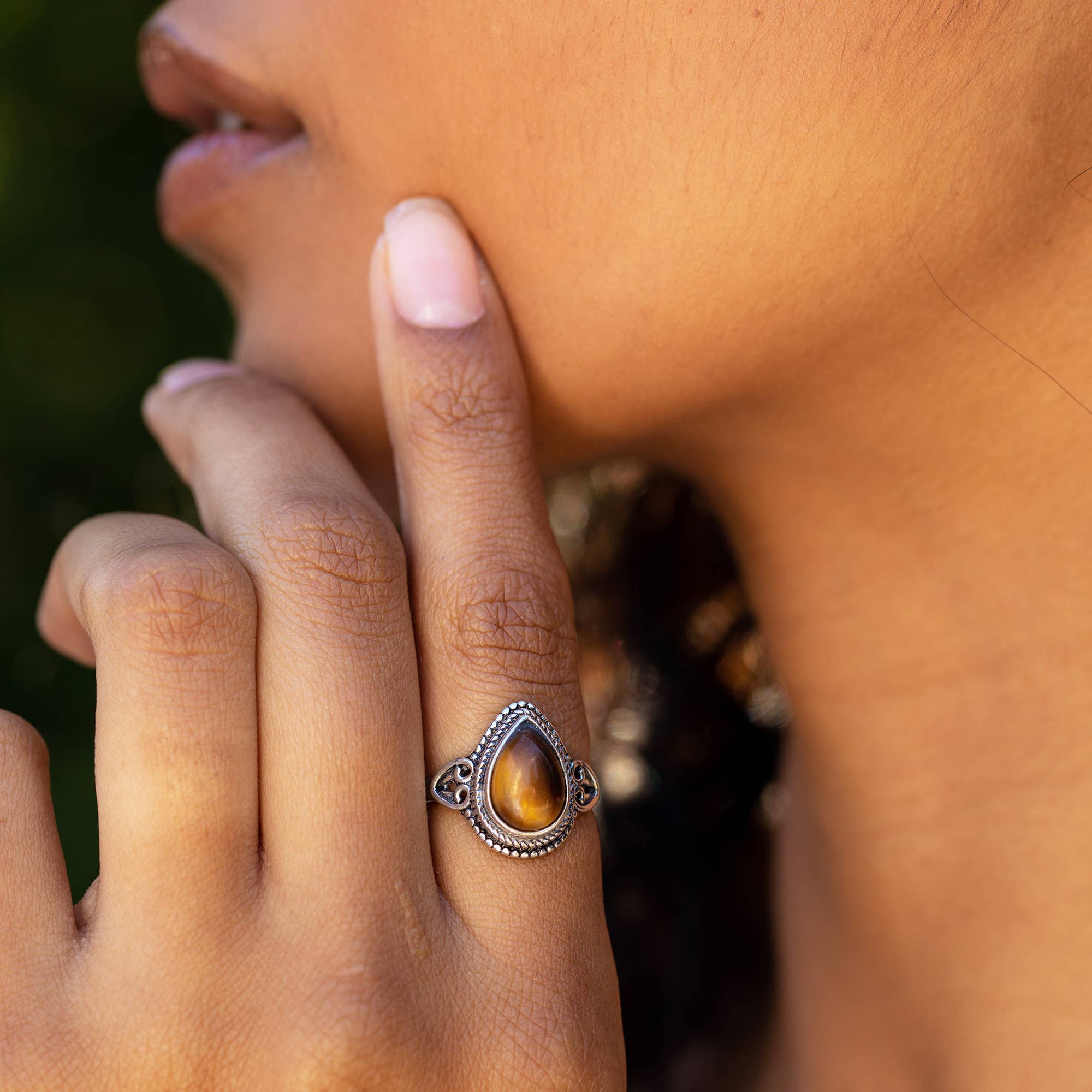 Tanvi silver plated rings - 24 pack