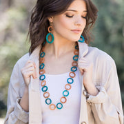 Omala Wildberry Collection Necklace - Small Open Rings