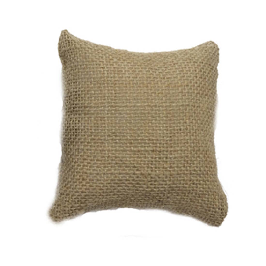 Economy Burlap Cushions, Natural
