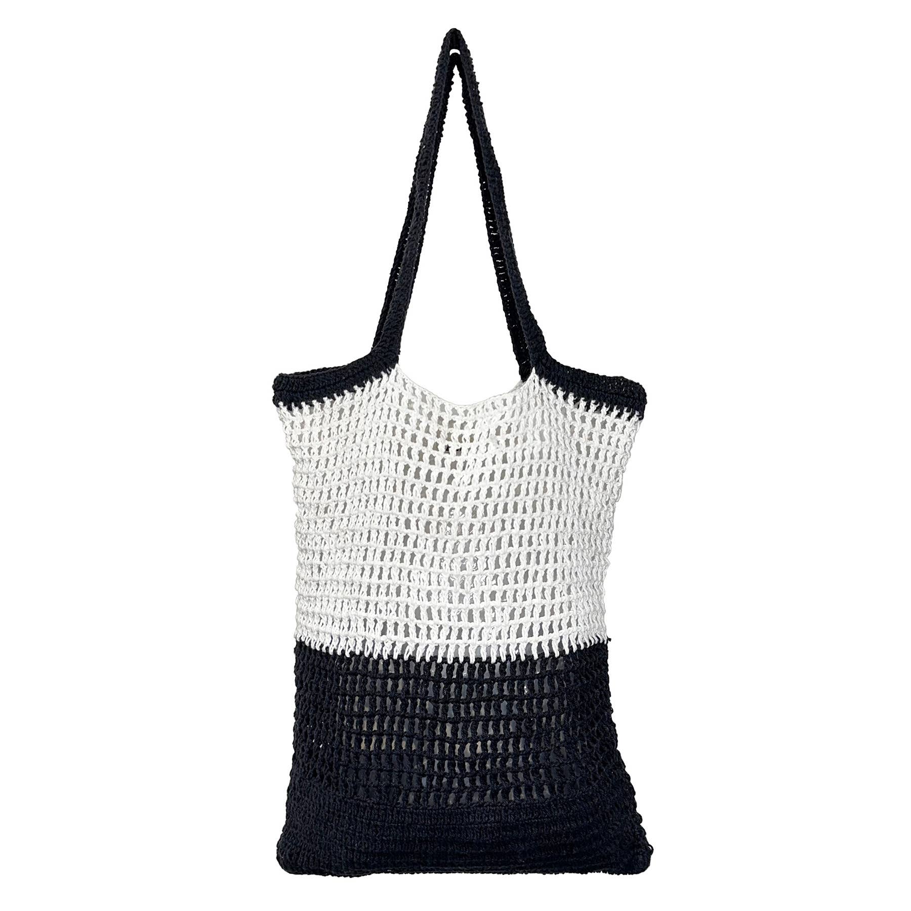 Ella Woven Cotton Market Tote Bags