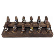 Tanvi Collection Ring Prepack - 12 Silver Rings and Display