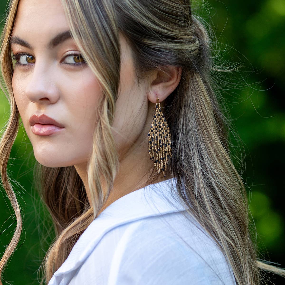 Seed Bead Earring Prepack - 48 Assorted Earrings & Display