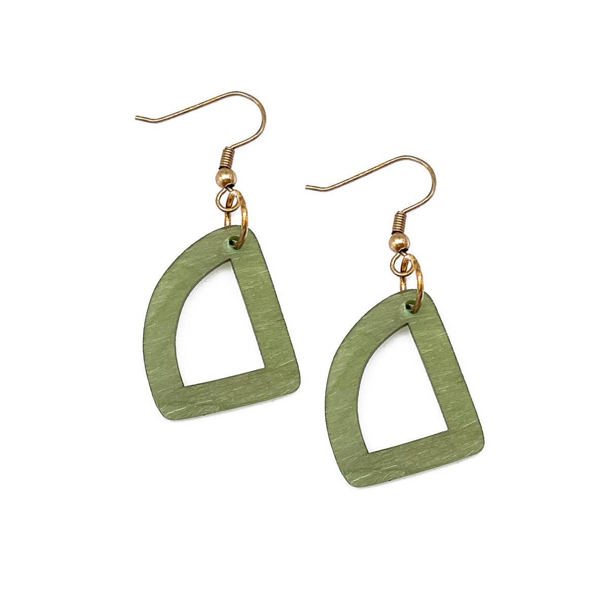 Omala Bold & Brash Collection Earrings - Abstract Bead