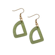 Omala Bold & Brash Collection Earrings - Abstract Bead