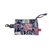 Midnight Blossoms ID Pouch - Block Printed Organic Cotton