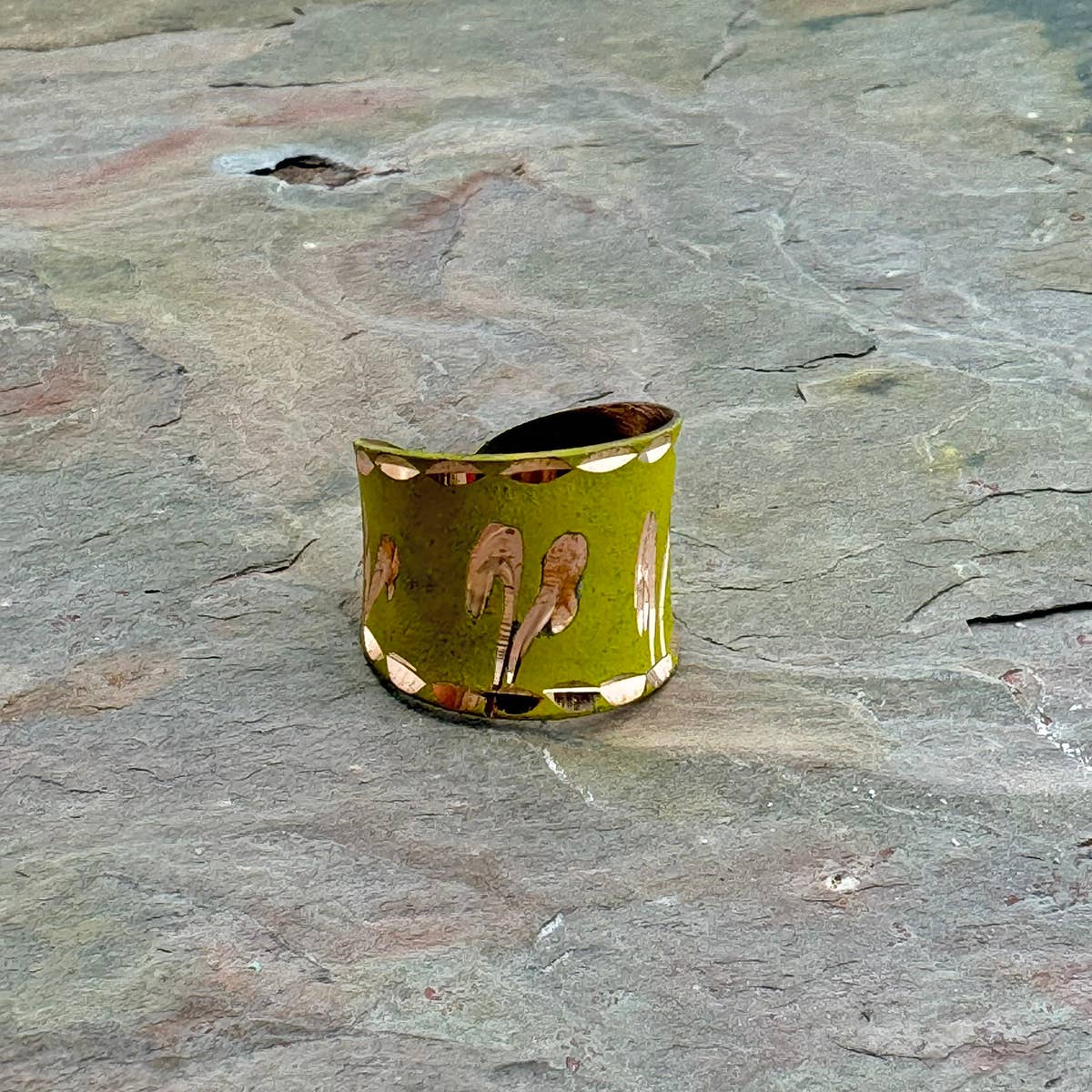 Patina Sunny Swirl Ring