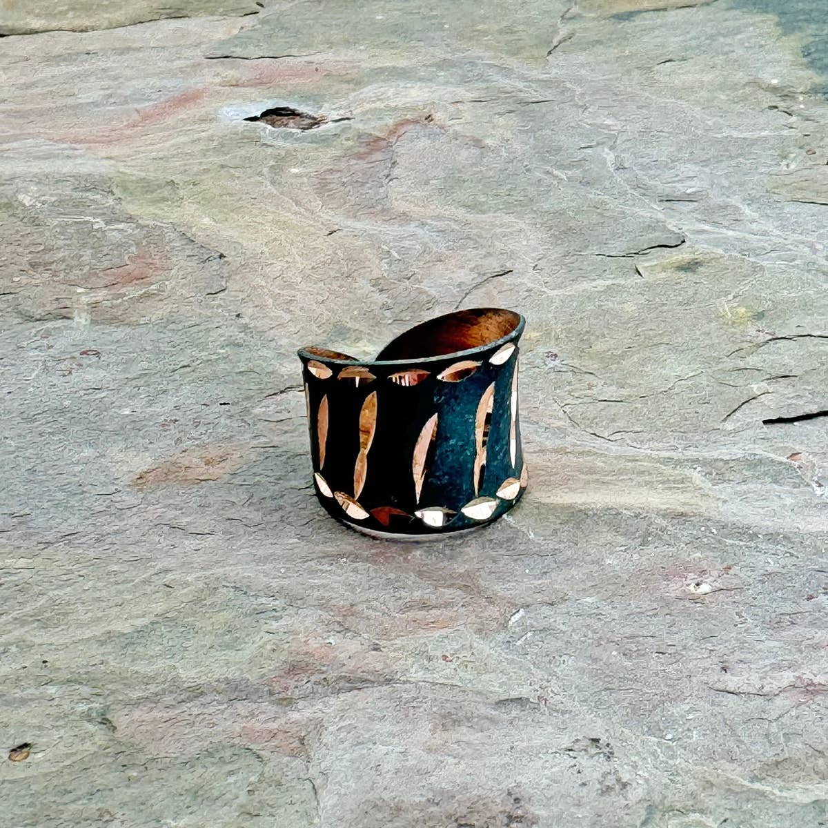 Patina Dandelion Whisper Ring