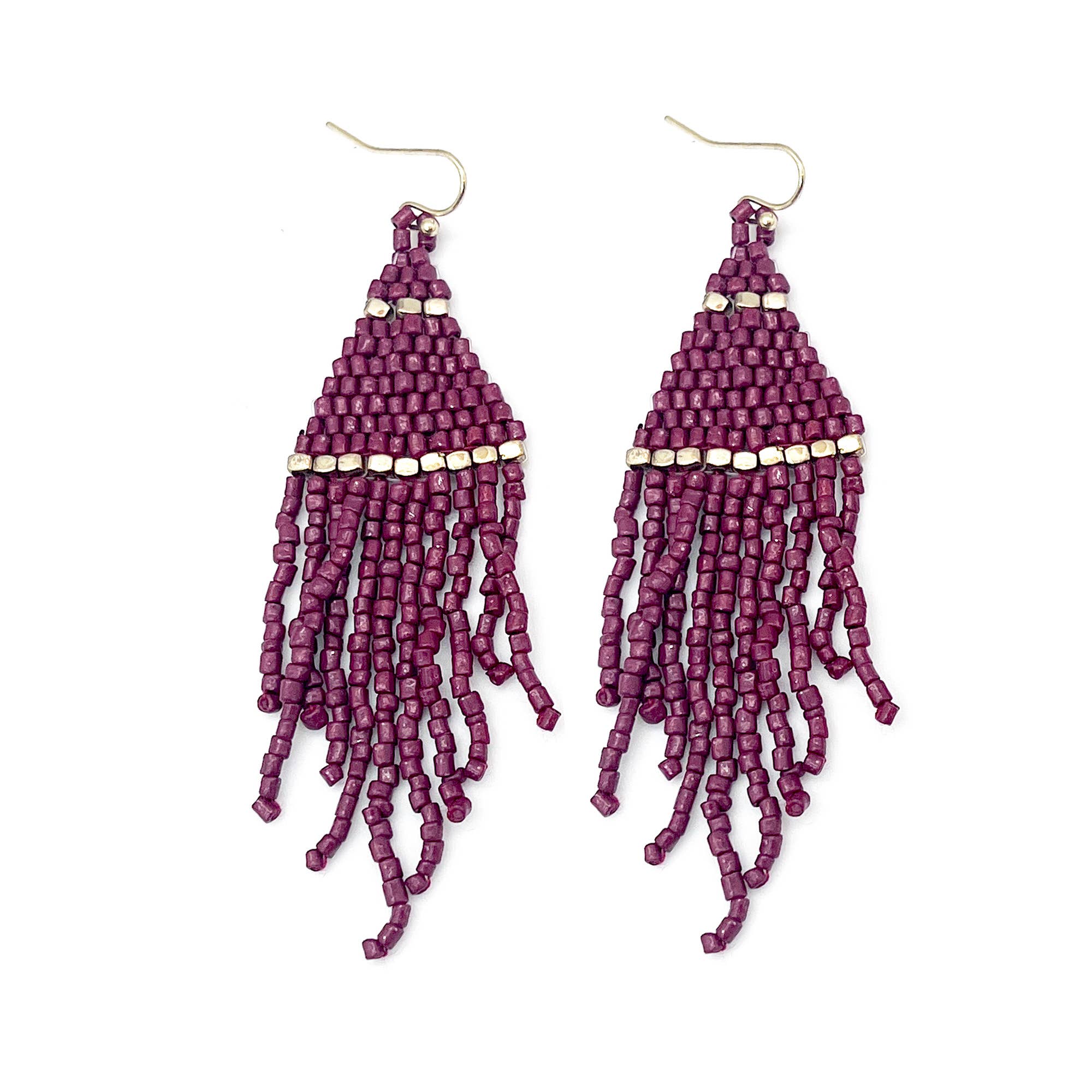 Seed Bead Earring Prepack - 6 Fringe Earrings (no display)