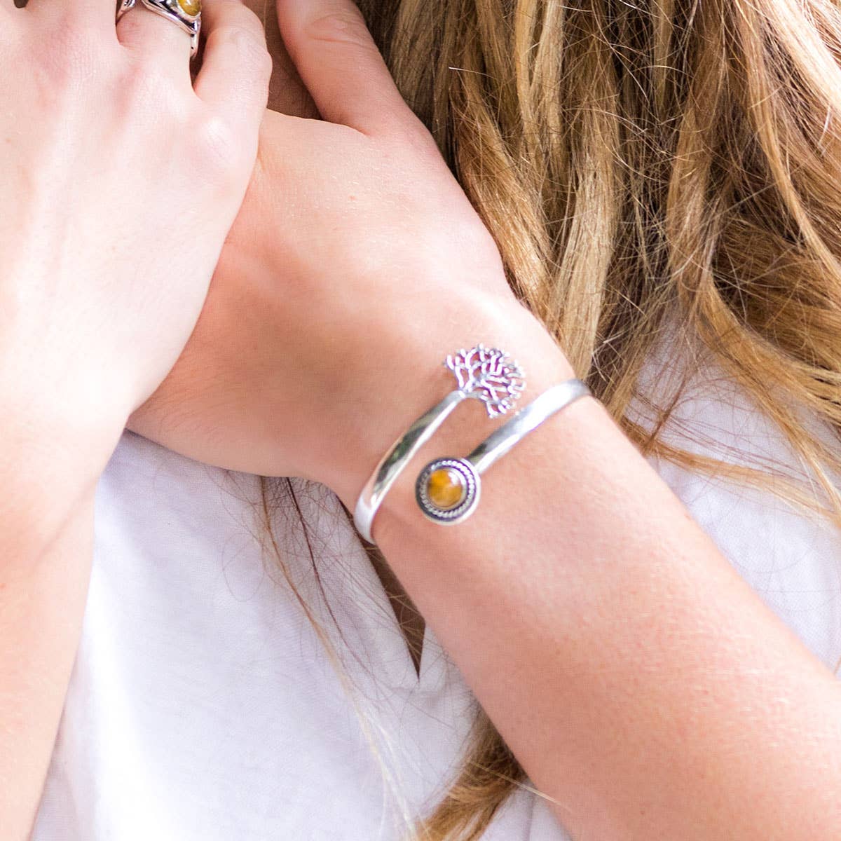 Tanvi Collection Bracelet Prepack - 12 Silver with Display