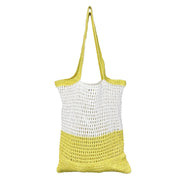 Ella Woven Cotton Market Tote Bags